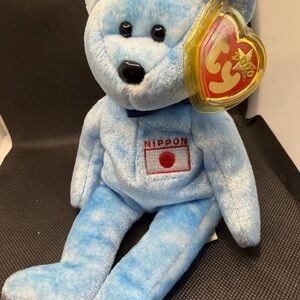 TY Beanie Babies Nipponia bear Japan